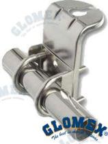 TD4 GLOV9181 - SOPORTE INOX PARA CANDELERO CON ABRAZADE