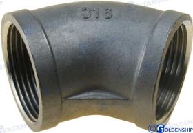 TD4 GS30564 - CODO  45O H-H  INOX  1-1/4