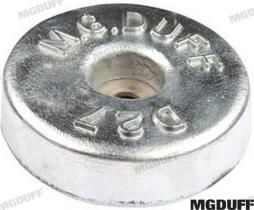 TD4 MGDZD27 - ANODO DISCO ZINC 2.7 KG Ø 130MM M10