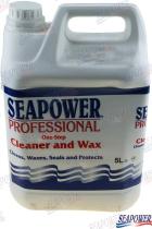 TD4 SPCW5 - SEAPOWER CLEANER & WAX 5 LT.